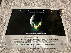 Ridley Scott's Alien Director's Cut Original 2003 Uk Cinema Quad Poster