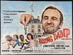 Rising Damp Original Quad Movie Film Cinema Poster Leonard Rossiter 1980