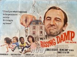 Rising Damp Original Quad Movie Poster 1980 Leonard Rossiter Rigsby