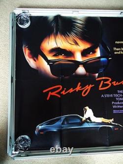 Risky Business 1983 Tom Cruise Vintage Uk Quad Movie Poster Collecible Rare Gem