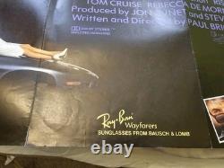 Risky Business Original UK Quad Movie Cinema Poster Tom Cruise 1983 40x30