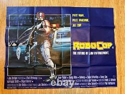 Robocop 1987 UK Quad Poster Original