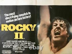 Rocky II Original Movie Quad Poster 1979 Sylvester Stallone