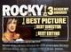 Rocky Original 1976 Movie Quad Poster Sylvester Stallone Talia Shire