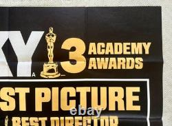 Rocky Original 1976 Movie Quad Poster Sylvester Stallone Talia Shire