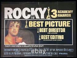 Rocky Original Quad Movie Poster Sylvester Stallone 1976