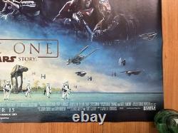Rogue One A Star Wars Story Quad Movie Poster Original
