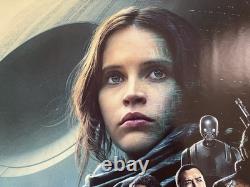 Rogue One A Star Wars Story Quad Movie Poster Original