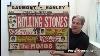 Rolling Stones 1964 Big Quad British Concert Poster