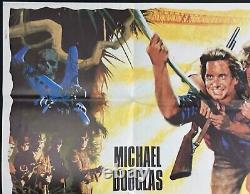Romancing the Stone Original Quad Movie Cinema Poster Michael Douglas 1984