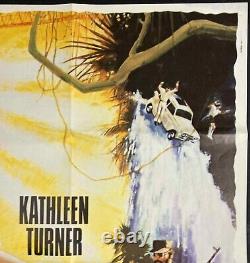 Romancing the Stone Original Quad Movie Cinema Poster Michael Douglas 1984