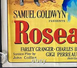 Roseanna McCoy Original Quad Movie Cinema Poster Farley Granger Joan Evans 1949