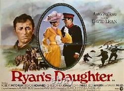 Ryan's Daughter Original Movie Quad Poster 1970 Robert Mitchum Trevor Howard