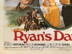 Ryan's Daughter Original Movie Quad Poster 1970 Robert Mitchum Trevor Howard