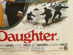 Ryan's Daughter Original Movie Quad Poster 1970 Robert Mitchum Trevor Howard