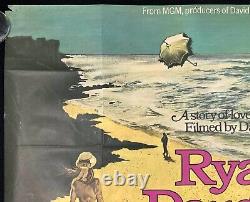 Ryans Daughter Original Quad Movie Poster David Lean Robert Mitchum John Mills