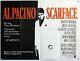 Scarface (1983) Original Uk Quad Film/movie Poster, Al Pacino, Crime, Gangster