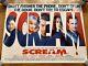 Scream Uk British Quad Cinema Movie Poster Rare Original D/s Rolled 1996 40x30