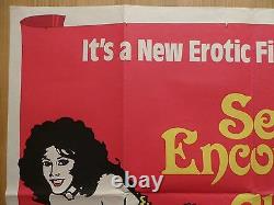 SEX ENCOUNTERS OF A CLOSE KIND (1976) original UK quad film/movie poster, adult