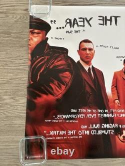 SNATCH UK QUAD ORIGINAL DOUBLE SIDED MOVIE POSTER 30 x 40 MINT BRAD PITT