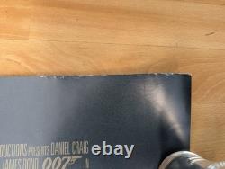 SPECTRE (2015) James Bond Original UK Quad Poster DS Rolled