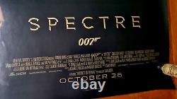SPECTRE (JAMES BOND) Original UK Cinema Ex-Display Poster 2-Sided Quad