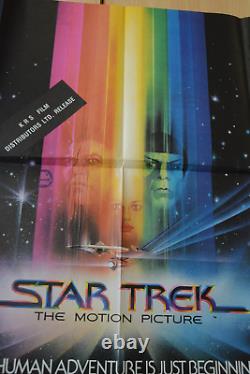 STAR TREK THE MOTION PICTURE Cinema Quad Poster 1979, LEONARD NIMOY