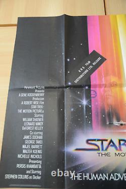 STAR TREK THE MOTION PICTURE Cinema Quad Poster 1979, LEONARD NIMOY