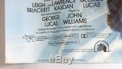 STAR WARS EMPIRE STRIKES BACK 1980 ORIGINAL BRITISH QUAD 30x40 MOVIE POSTER ESB