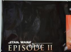 STAR WARS EPISODE II ATTACK OF THE CLONES (2002) Original Quad Film Poster