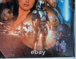 STAR WARS EPISODE II ATTACK OF THE CLONES (2002) Original Quad Film Poster