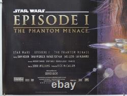 STAR WARS EPISODE I THE PHANTOM MENACE (1999) Original Cinema Quad Film Poster