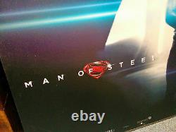 SUPERMAN MAN OF STEEL 102 x 77CM MOVIE FILM PREMIER BILLBOARD CARD POSTER