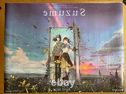 SUZUME Original Cinema UK Quad Poster Manga Makoto Shinkai anime