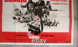 Sabata, Quad Poster, 1969, Lee Van Cleef