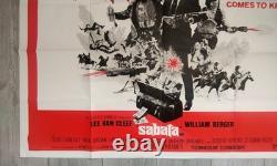 Sabata, Quad Poster, 1969, Lee Van Cleef