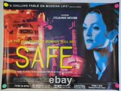 Safe Julianne Moore 1995 Original UK Quad Movie Poster Rare