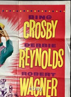 Say One for Me ORIGINAL Quad Movie Poster Bing Crosby Debbie Reynolds 1959