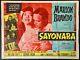 Sayonara Original Quad Movie Cinema Poster Marlon Brando Joshua Logan 1957
