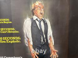Scanners (1981) ORIGINAL UK Quad Film Poster