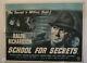 School For Secrets Original Uk Quad Film Poster