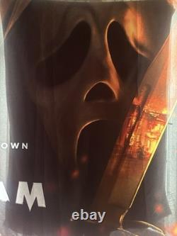 Scream 7 Original UK Cinema Promotional 2026 Fabric Movie Poster 2m X 2m Horror