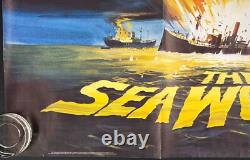 Sea Wolves ORIGINAL Quad Movie Film Poster Roger Moore Gregory Peck 1980
