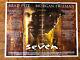 Seven Original Quad Film Poster Director David Fincher, 1995