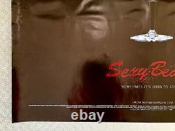 Sexy Beast Original DS Movie Quad Poster 2000 Ray Winstone Ben Kingsley