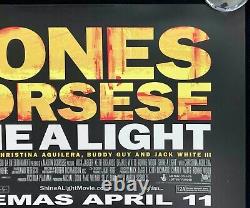 Shine a Light ORIGINAL UK One Sheet Movie Poster Rolling Stones Martin Scorsese