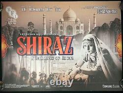 Shiraz Romance of India Original Quad Movie Poster Franz Osten BFI 2017