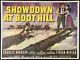 Showdown At Boot Hill Original Quad Movie Cinema Poster Charles Bronson 1958