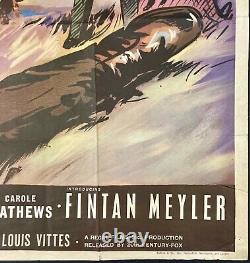 Showdown at Boot Hill Original Quad Movie Cinema Poster Charles Bronson 1958
