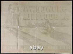 Showdown at Boot Hill Original Quad Movie Cinema Poster Charles Bronson 1958